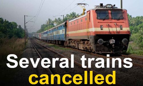 Cancellation of Multiple Trains in Secunderabad and Hyderabad Divisions