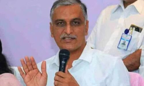 Harish Rao: Congress has a long-standing record of plundering the nation