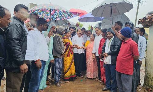 Leader of TPCC offers financial assistance to victims of collapsed houses