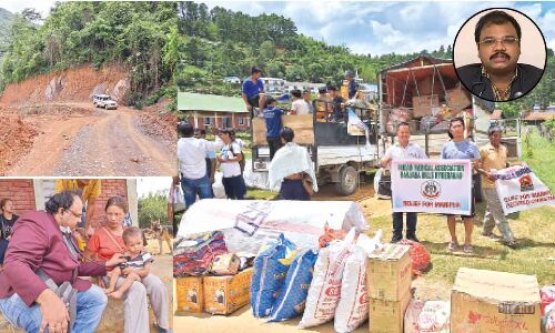 Manipuri victims receive medical aid from Hyderabad doctor