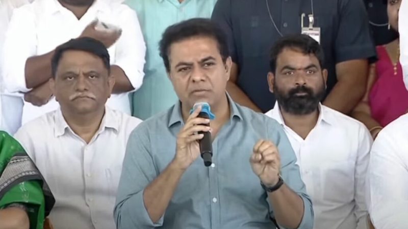 Minister KTR announces 100% sewage treatment in Hyderabad by September