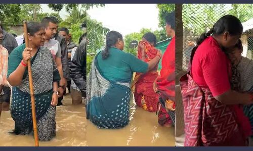 MLA Seethakka appeals to State and Central governments for assistance in flood-affected Mulugu