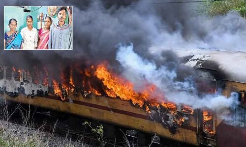 Raju, Rescuer of 60 Passengers from Falaknuma Fire Mishap, Hospitalized