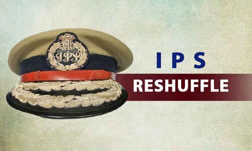 Shuffling of IPS officers carried out