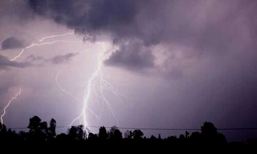 There is a high probability of thunderstorms within the GHMC limits in the next 24 hours.