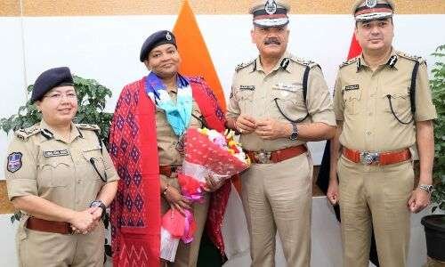 DGP Congratulates Telangana Cop for Winning Medals in Canada