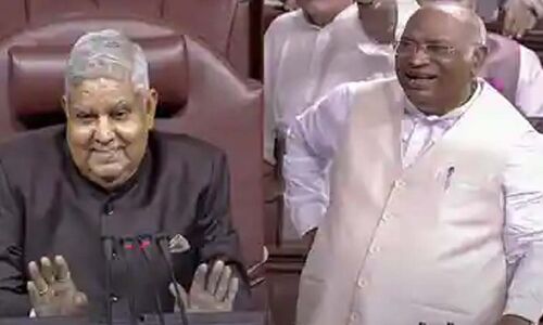 Dhankhar shares lighter moments with Kharge, reveals his 45-year marriage and calm demeanor