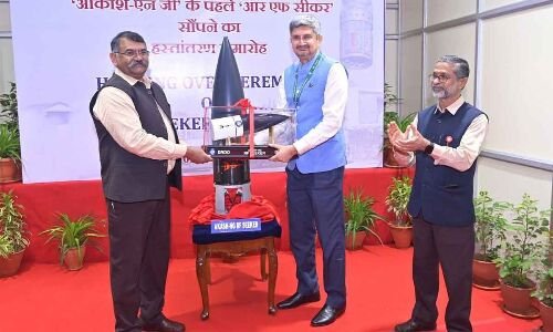 DRDO receives first ‘RF Seeker of Akash-NG Missile’ from BDL