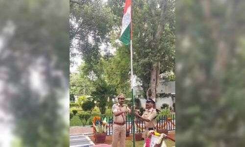 Independence Day Celebrated by Hyderabad Central Prison Staff and Inmates