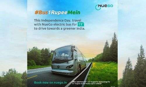 NueGo introduces exclusive I-Day promotion, featuring bus tickets for just Rs 1