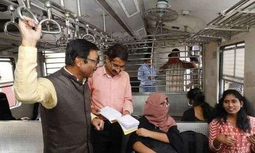 SCR conducts inspection of MMTS train services from Secunderabad to Lingampally