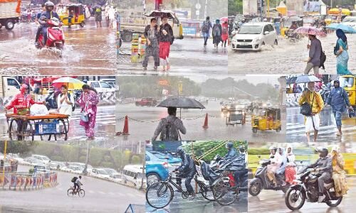 Telangana experiences a dramatic shift from monsoon rain deficit to surplus