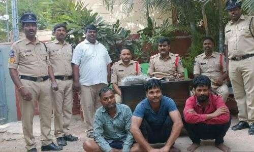 Three Arrested in Rangareddy for Seizing Two Kilograms of Ganja