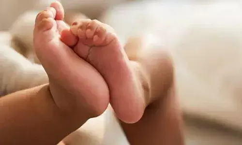 Baby girl saved from bushes in Suryapet