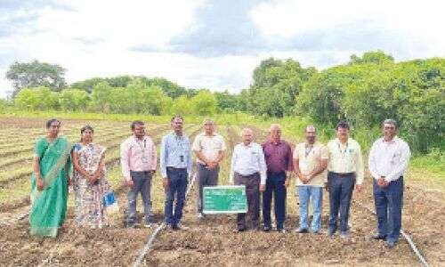 ICAR team conducts review of horticulture crop in VRS, Rajendranagar