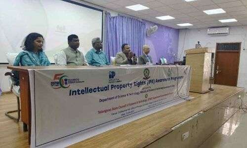Osmania University Hosts IPR Awareness Program in Hyderabad