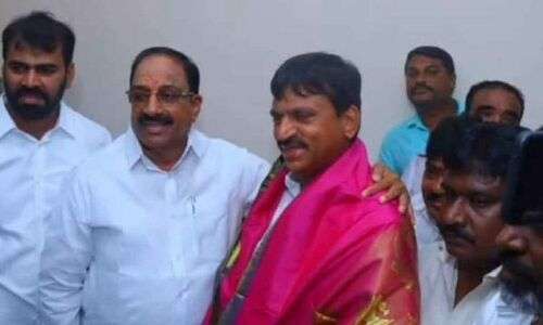 Ponguleti Srinivas Reddy Requests to Join Congress in Meeting with Tummala Nageswara Rao