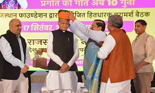 Rajasthan CM Ashok Gehlot Engages with Migrant Rajasthani Community in Hyderabad for Mission 2030