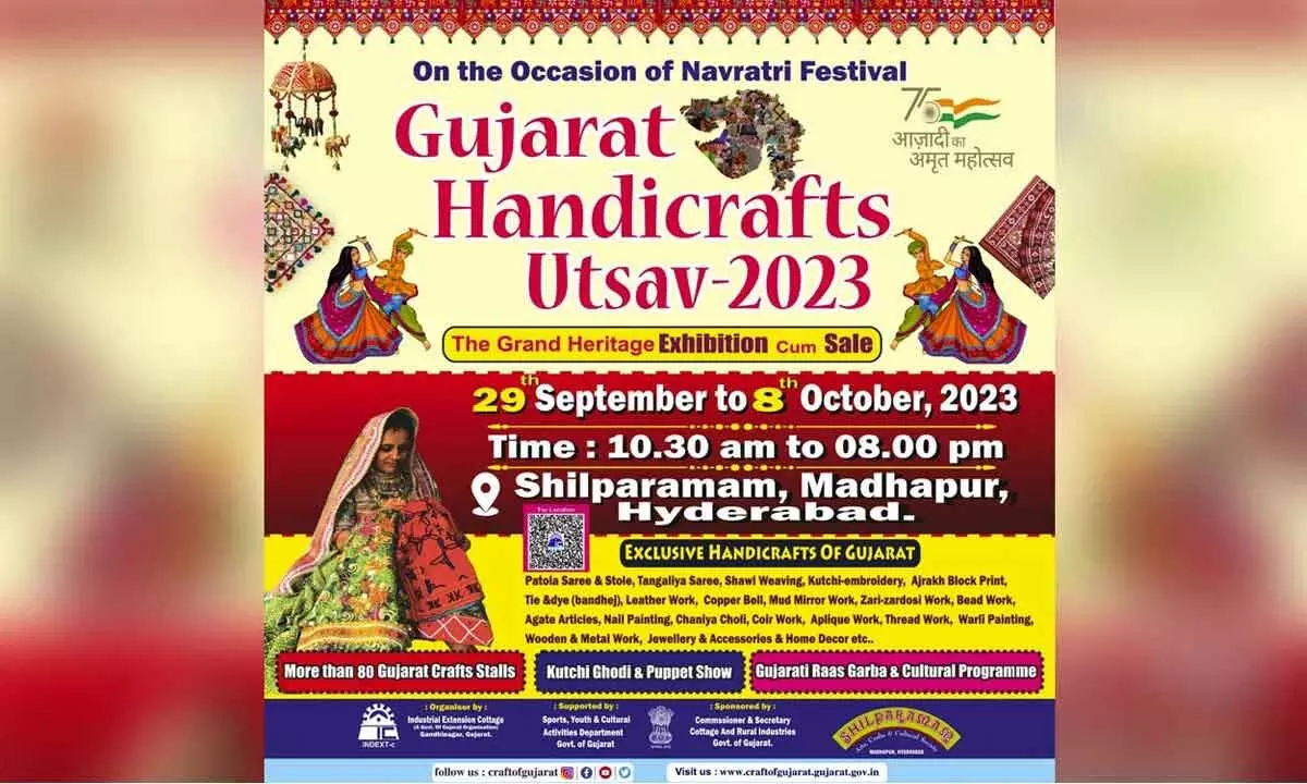 Shilparamam hosts Gujarat Handicrafts Utsav commencing today