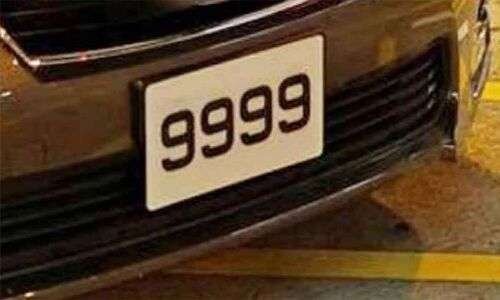 Shocking Price: Number Plate 9999 Sold