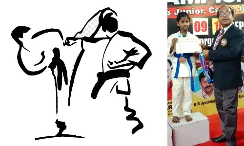 Student from Pebbair emerges victorious in karate competition