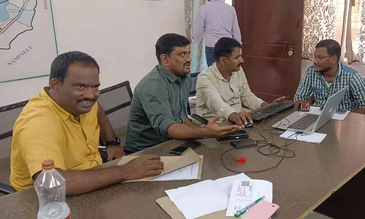 Anti Corruption Bureau Conducts Intensive 5-Hour Search at Tehsildar's Office in Nalgonda