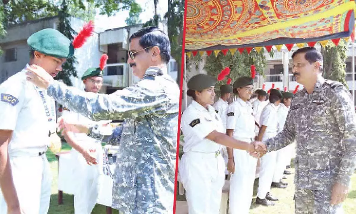 AP & TS Directorate Honors NCC Cadets with Felicitation