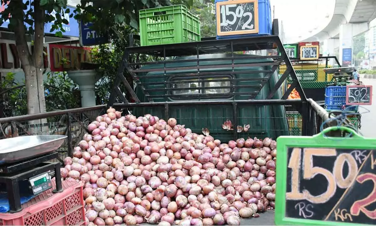 City Markets in Hyderabad Flooded with Low-Grade Onions