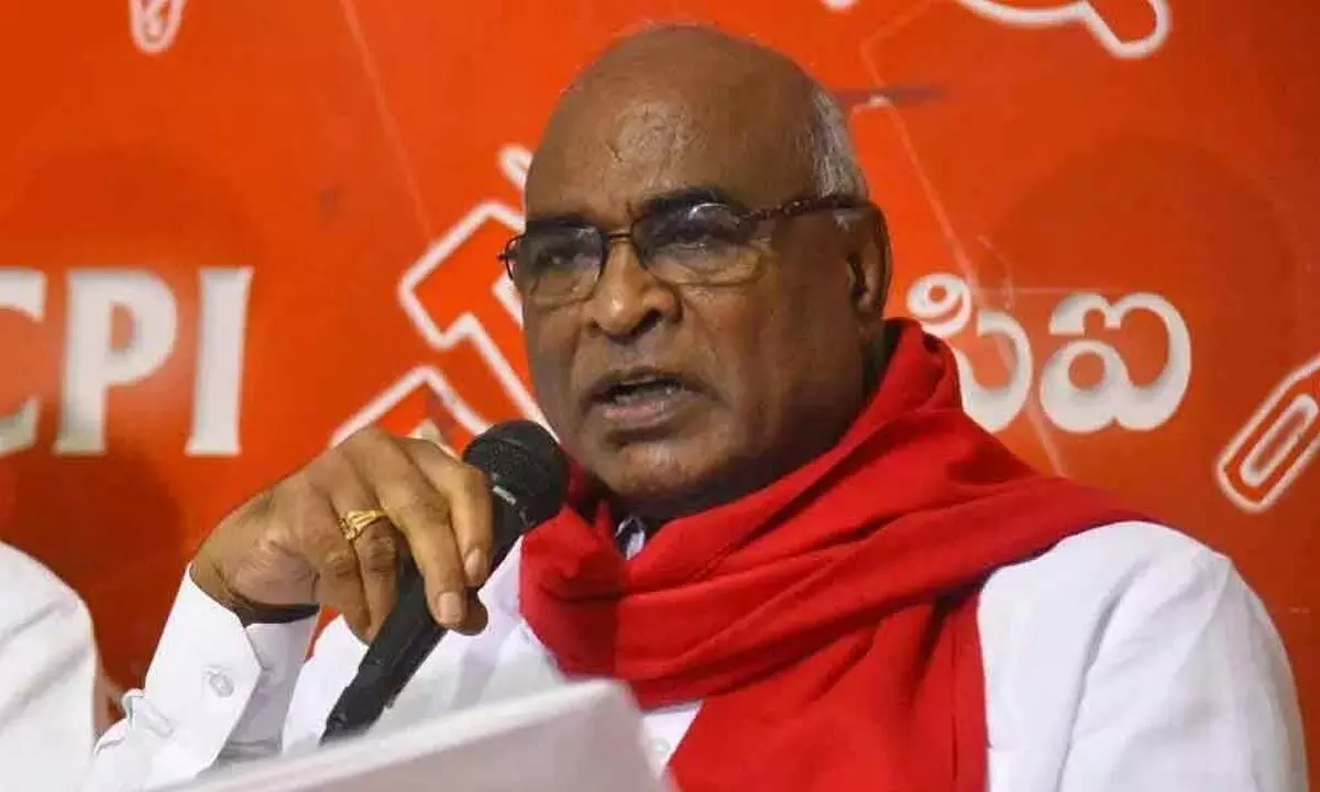 CPI Leader Chada Venkat Reddy: Discussions ongoing with Congress party for alliance