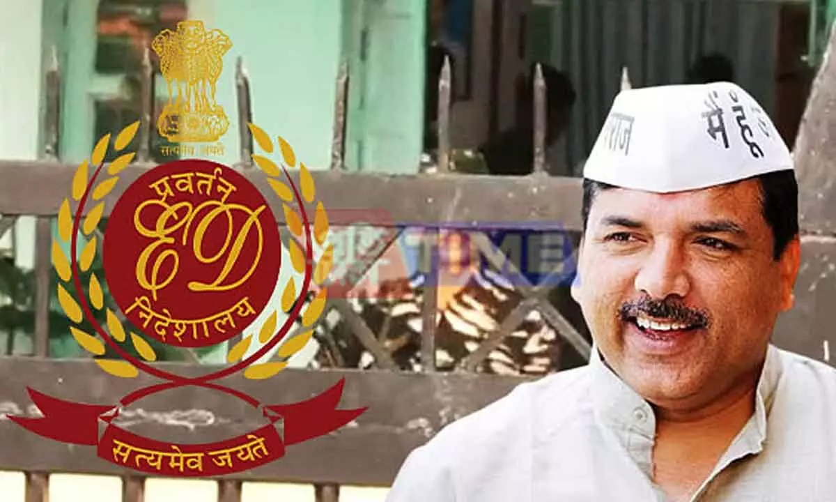 ED Raids AAP MP Sanjay Singh's Residence in Money Laundering Probe Related to Delhi Excise Policy Scam