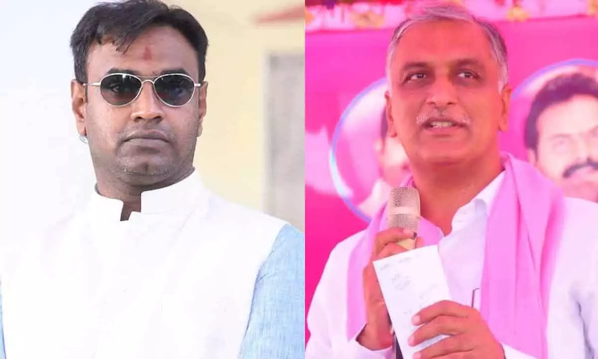 Harish Rao extends invitation to Congress leader Vishnuvardhan Reddy, holds meeting at BRS