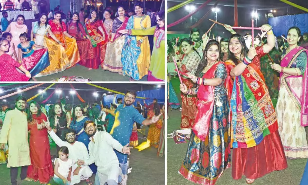 Hyderabad residents groove to garba and dandiya rhythms