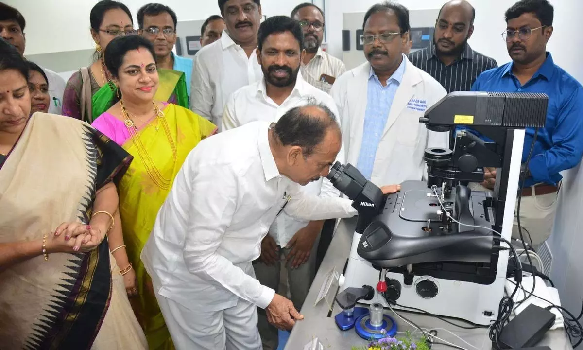 IVF Centre Unveiled at Gandhi Hospital in Hyderabad