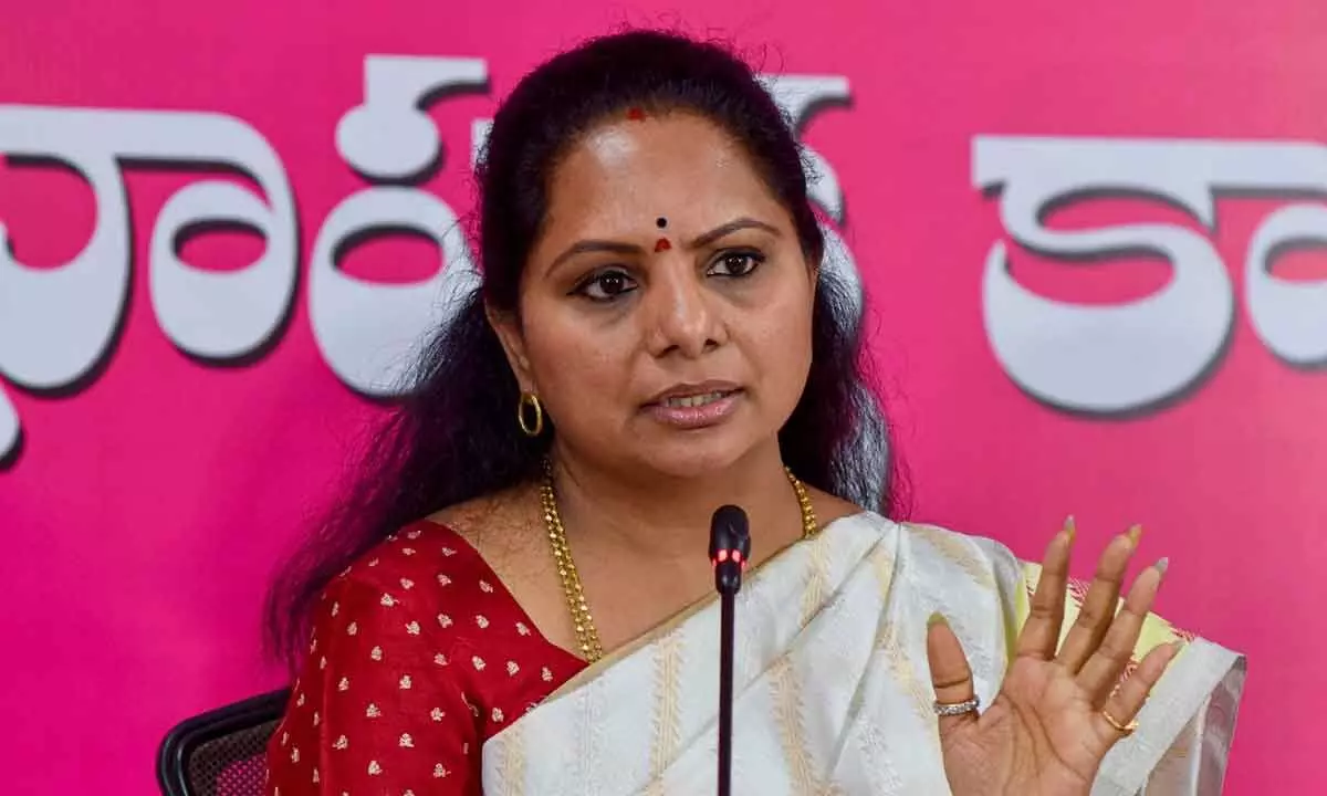 Kavitha claims Gandhi family's sole association with TS involved betrayal and deception