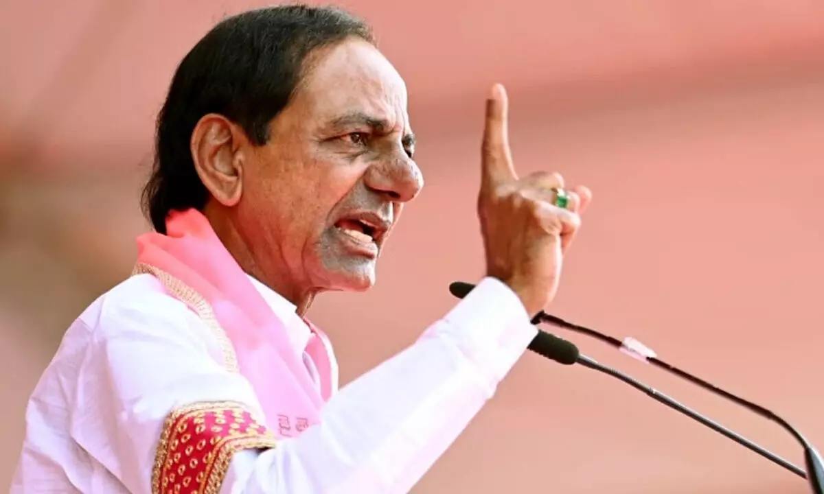 KCR claims Congress' inability to win despite having twelve chief ministers