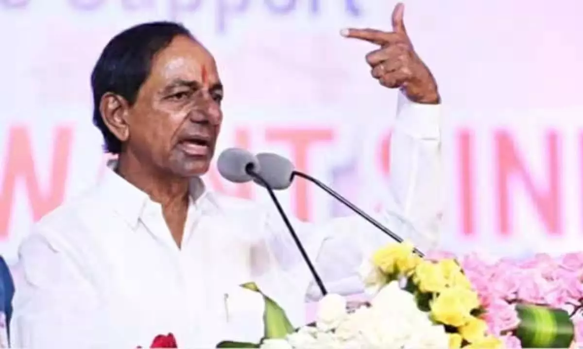 KCR encourages wise voting, claims Congress responsible for Kodada's backwardness