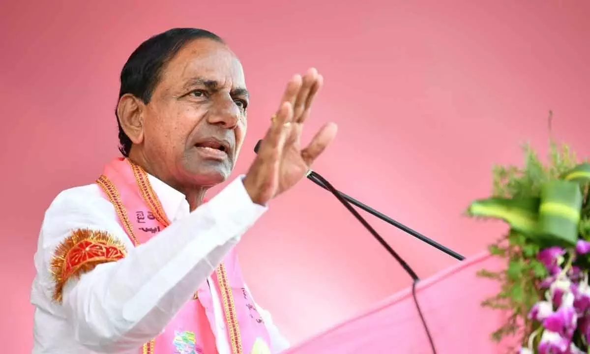 KCR scheduled to speak at Jukkal, Bansuwada, and Narayanked in Telangana today