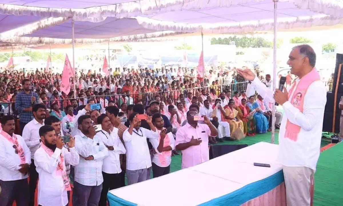 KCR's vision for Telangana's progress receives praise from Harish