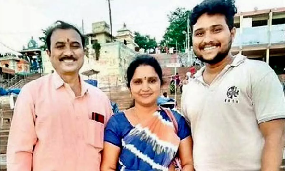 Parents of deceased youth from Khammam express pride as their son is selected for AR Constable position