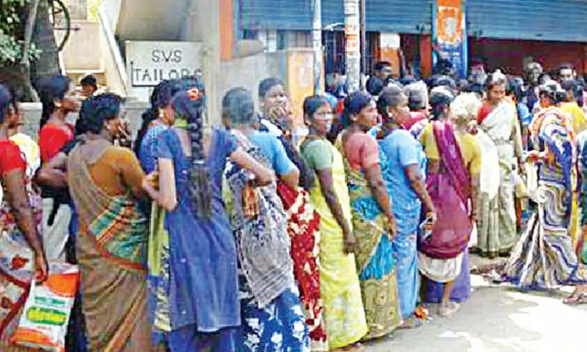 Ration card holders in Hyderabad face difficulties due to KYC update