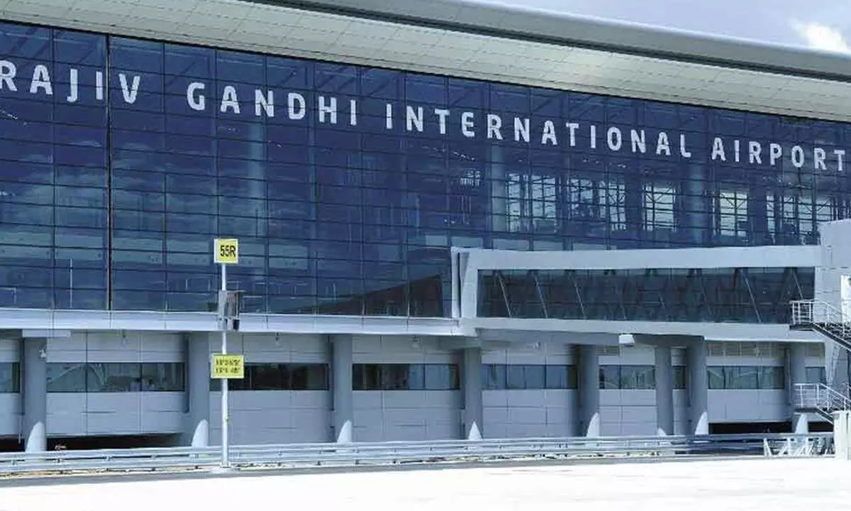 Three detained after hijack threat received at Shamshabad Airport in Hyderabad