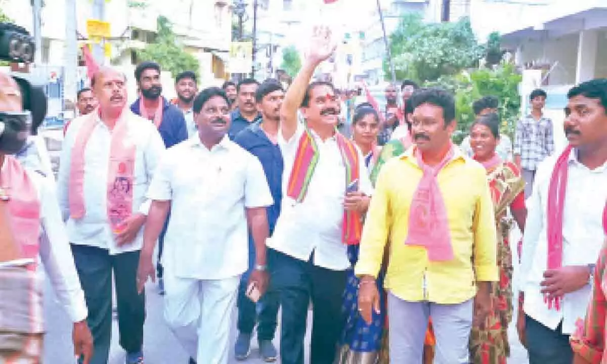 Trade unions in Warangal pledge their support for Vinay