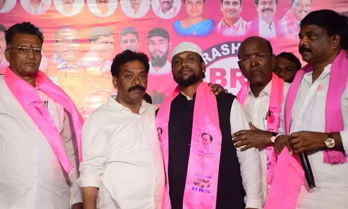 BRS welcomes Congress Minority head to its ranks in Khammam