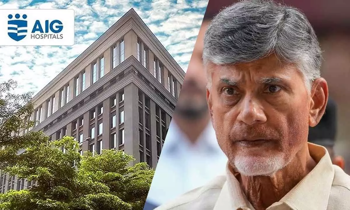 Chandrababu Naidu arrives at AIG hospital in Hyderabad for medical examinations