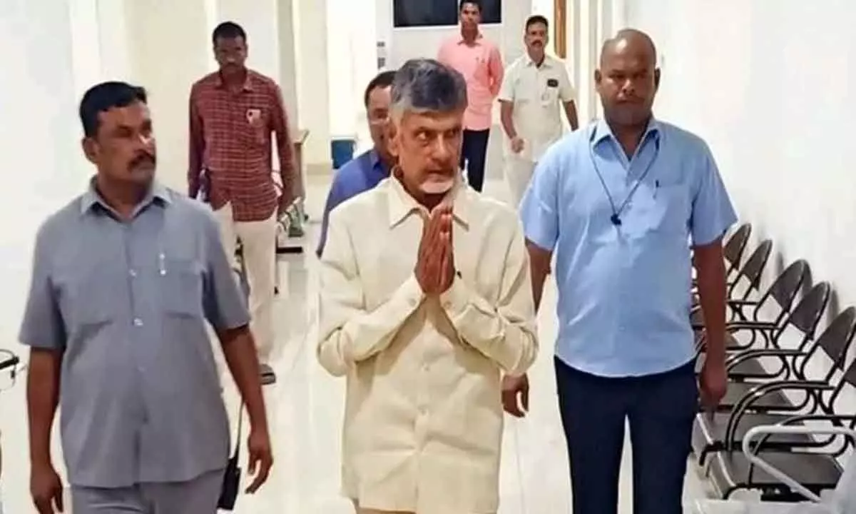 Chandrababu Naidu visits LV Prasad Eye Hospital for eye surgery