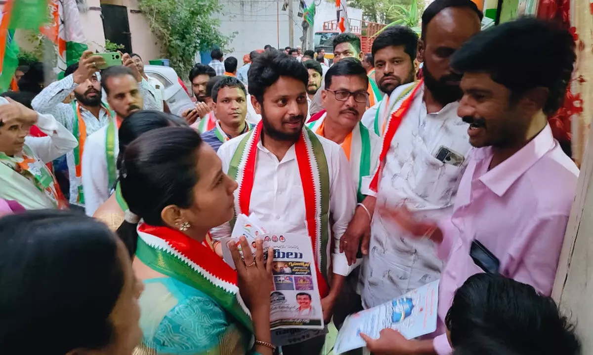 Congress Takes Six Guarantees to Public During Uppal Campaign