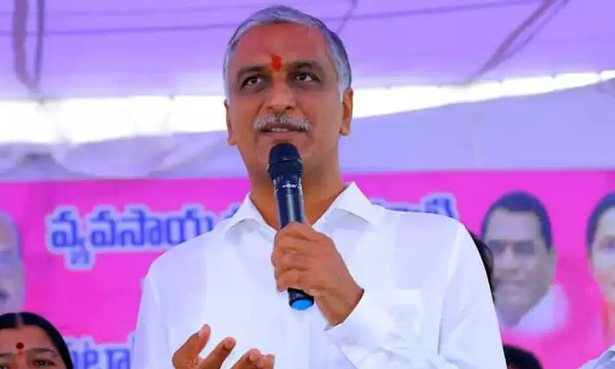 Harish accuses Telangana 'traitors' of supporting BJP and Congress