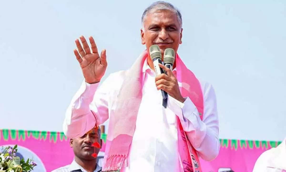 Harish Rao responds to Election Commission's withdrawal of Rythu Bandhu permission