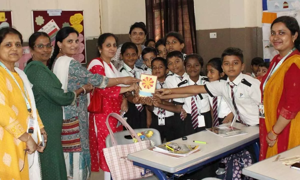 Hyderabad-based School Team Embarks on Study Tour at Paramita School