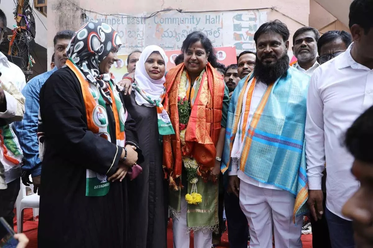 Kota Neelima, Congress candidate from Sanathnagar, pledges to fulfill all assurances